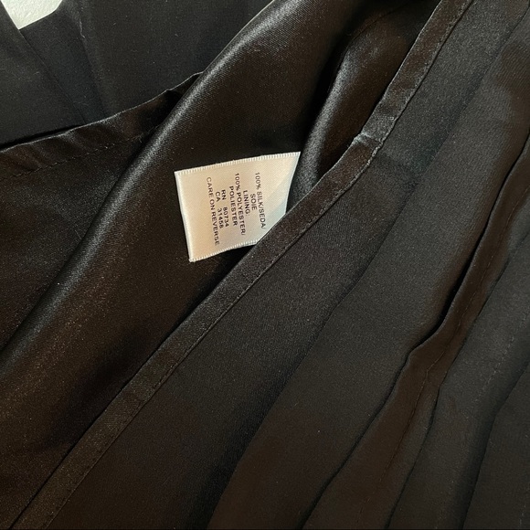 BCBGMaxAzria Silk Black Mini Dress - Picture 7 of 7